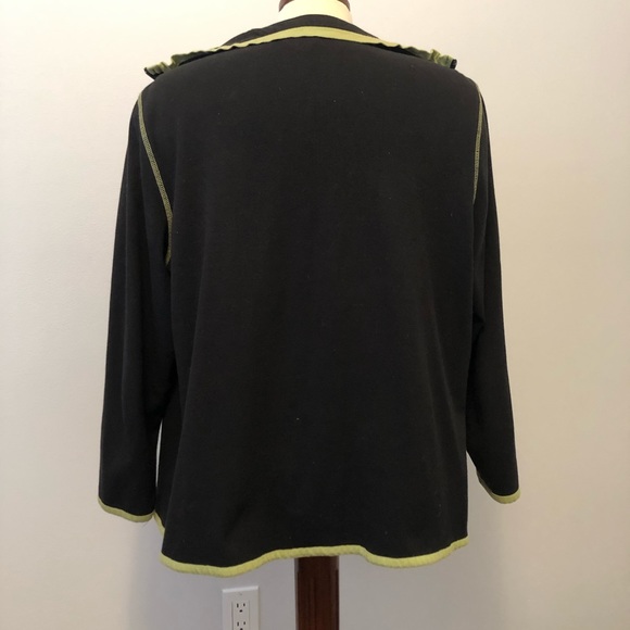 Plus size zippered jacket - Picture 3 of 5